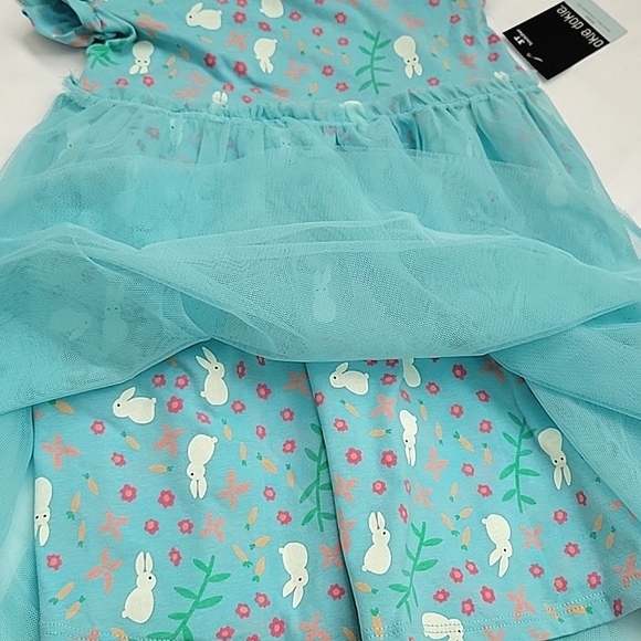 SET OF NEW OKIE DOKIE Dress. Color Angel Blue And UVSKINZ Reversible Hat Used. - Picture 12 of 17
